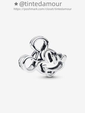 Pandora Disney Mickey Mouse Openwork Charm|Pendant